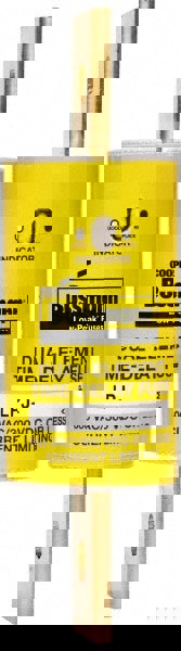 Cartridge Time Delay Fuse: J, 125 A, 5-3/4