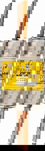 Cartridge Time Delay Fuse: J, 250 A, 7-1/8