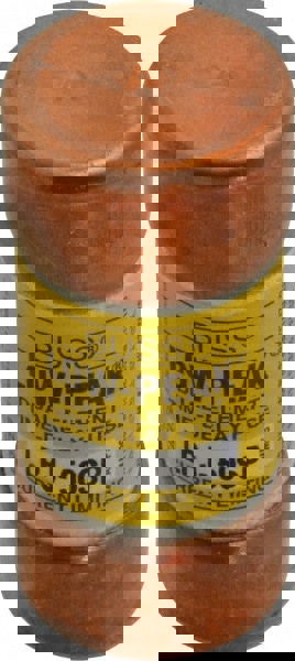 Cartridge Time Delay Fuse: J, 50 A, 27 mm Dia