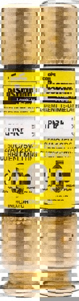 Cartridge Time Delay Fuse: RK1, 40 A, 76.2 mm OAL, 20.6 mm Dia