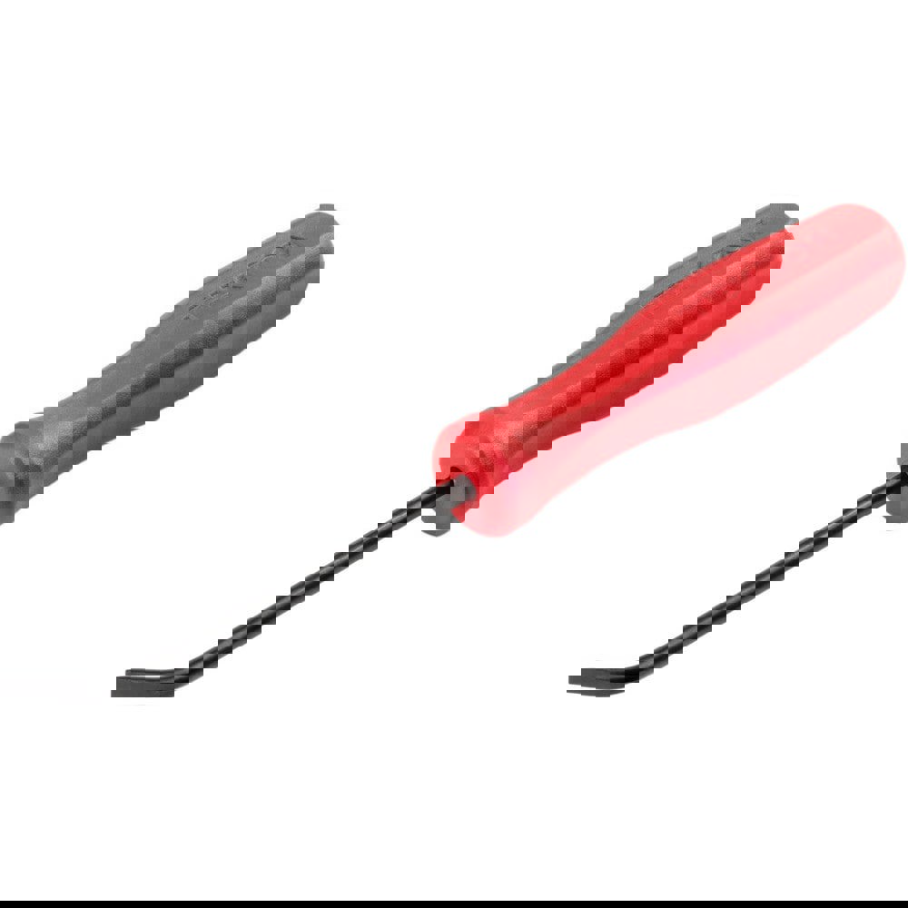 Pry Bars; Prybar Type: Mini ; End Angle: Offset ; End Style: Chisel ; Material: Steel ; Bar Shape: Round ; Overall Thickness: 0.7in