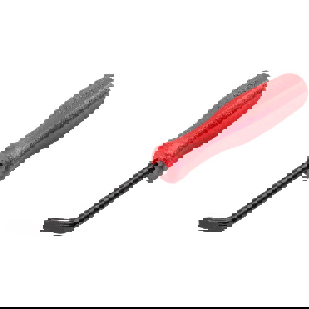 Pry Bars; Prybar Type: Mini ; End Angle: Offset ; End Style: Chisel ; Material: Steel ; Bar Shape: Round ; Overall Thickness: 0.7in