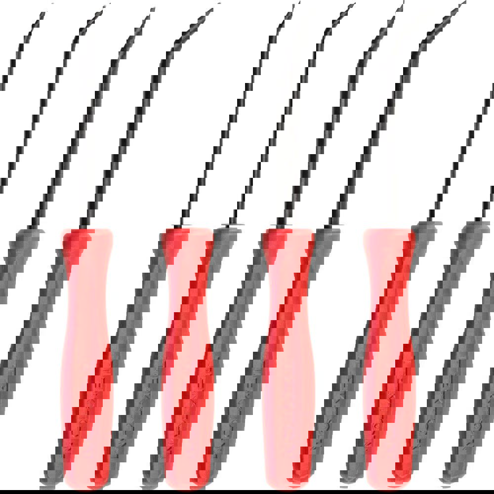 Pry Bar Sets; Set Type: Mini Pry Bar Set ; Tip Type: Chisel ; Material: Steel ; Head Width: 0.2500 ; Overall Length (Decimal Inch): 6.6000 ; Bar Shape: Round