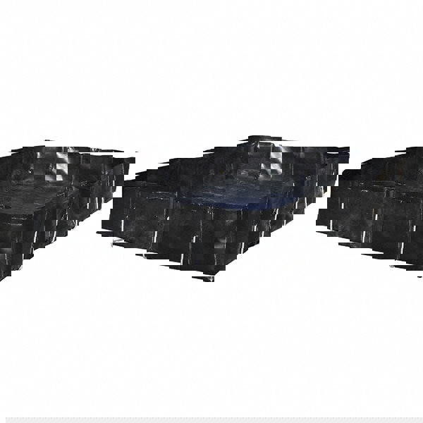 L Rod Spill Collapsible Berm: 1,520 gal Capacity, 15' Long, 15' Wide, 12