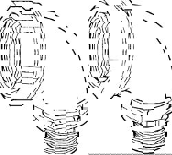 Conduit Connector: For Liquid-Tight, Malleable Iron, 1