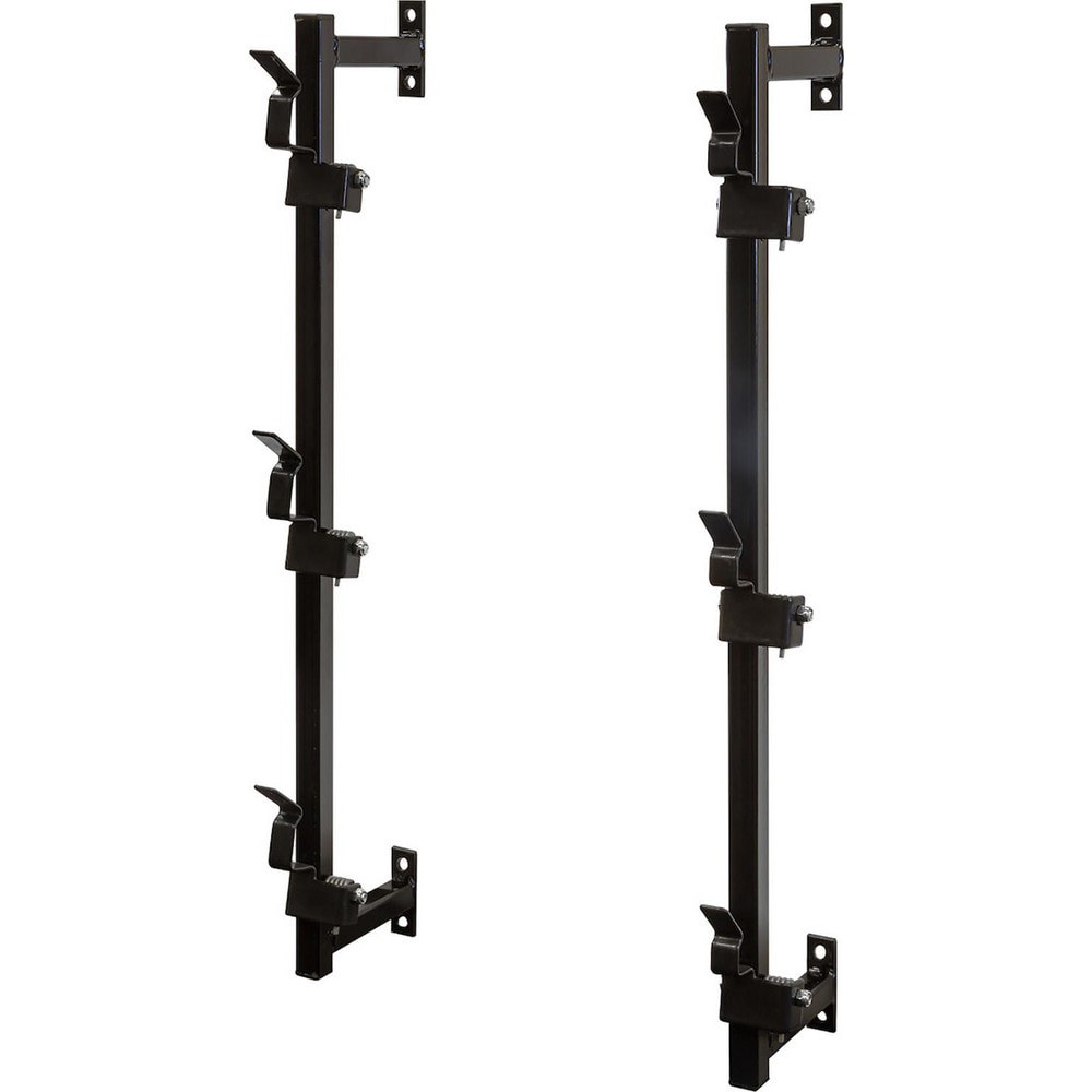 Vehicle Racks; Type: Trimmer Rack ; For Use With: Enclosed Landscape Trailers ; Color: Black ; Material: Carbon Steel ; UNSPSC Code: 25174105