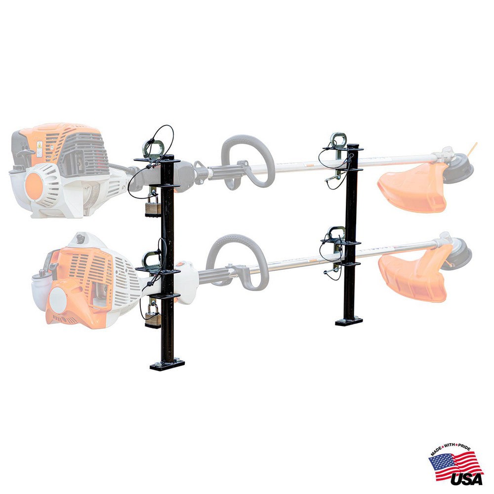 Trailer & Truck Cargo Accessories; Type: Trimmer Rack ; For Use With: Trailers ; Material: Carbon Steel ; Color: Black ; UNSPSC Code: 25181720