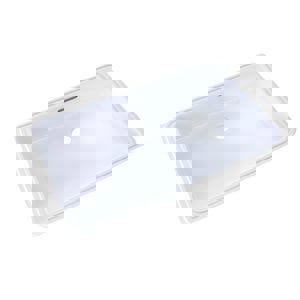 RECT U/C VC LAV WHIT SANAGL COTT