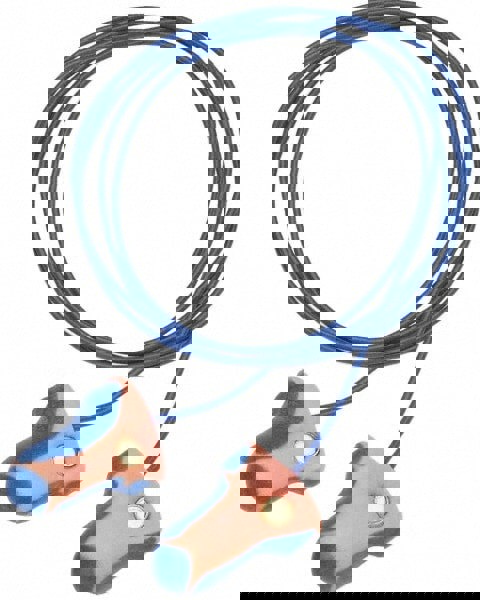 Earplugs: Non-PVC Foam & Brass, T-Shape, Roll Down, Corded