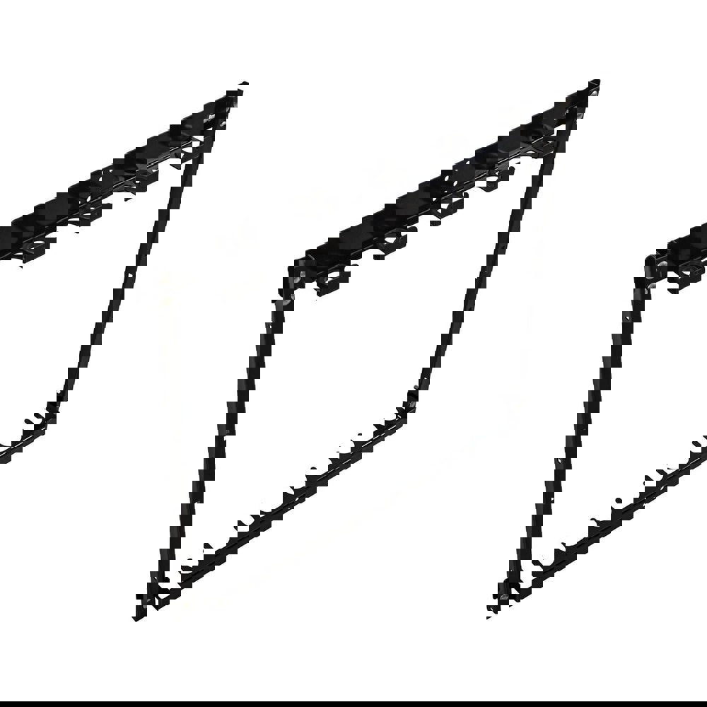 Trailer & Truck Cargo Accessories; Type: Tool Rack ; For Use With: Trucks and trailers ; Material: Carbon Steel ; Color: Black ; Width (Inch): 4 ; Number Of Hooks: 5