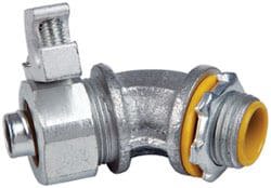 Conduit Connector: For Liquid-Tight, Malleable Iron, 3/8
