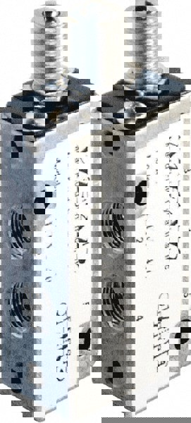 Mechanically Operated Valve: 4-Way Control, Mushroom Head Actuator, 1/8