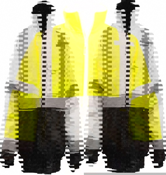 High Visibility Size 3X-Large, Polyester, Zipper Closure