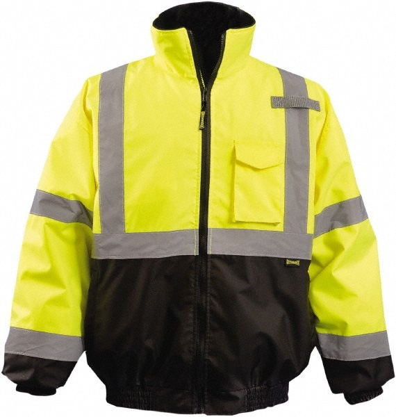 High Visibility Size Small, Polyester, Zipper Closure