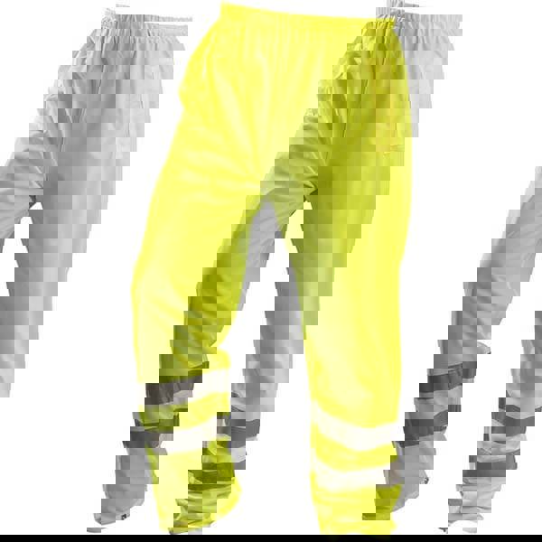 Breathable & High-Visibility Pants: Yellow, Polyester