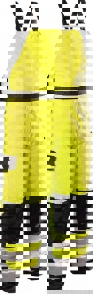 Rain Bib Overalls: Size 2X-Large, Polyester