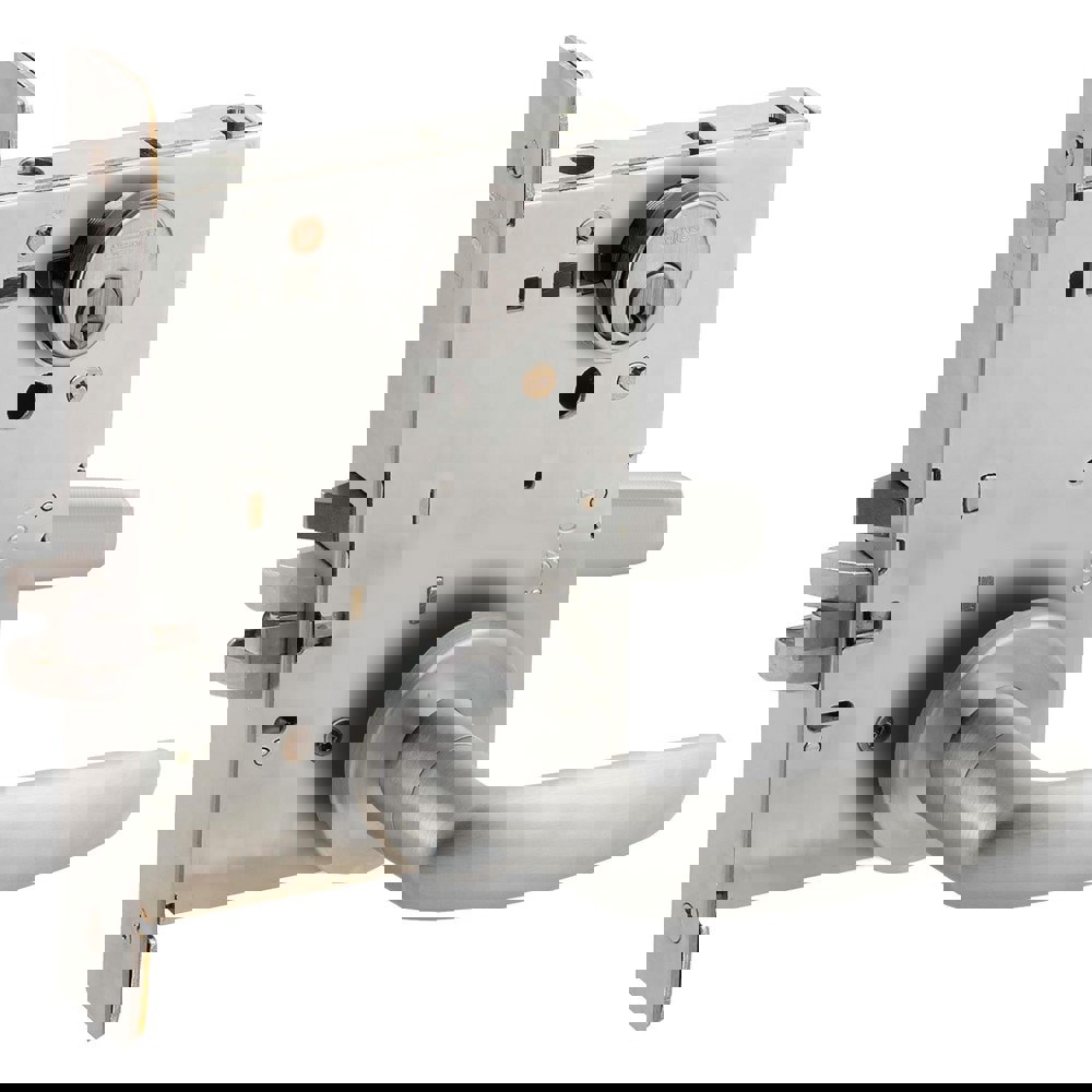 Lever Locksets; Lockset Type: Classroom ; Key Type: Keyed Different ; Back Set: 2-3/4 (Inch); Cylinder Type: Conventional ; Material: Metal ; Door Thickness: 1-3/4