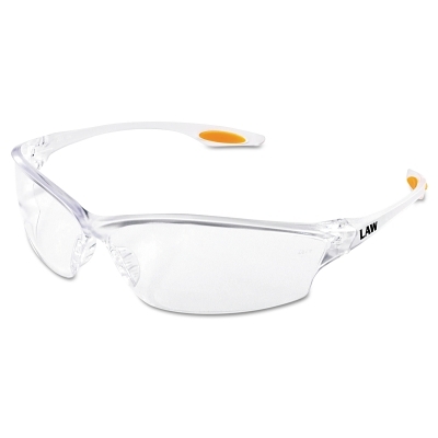 Safety Glasses: Anti-Fog, Polycarbonate, Clear Lenses, Full-Framed