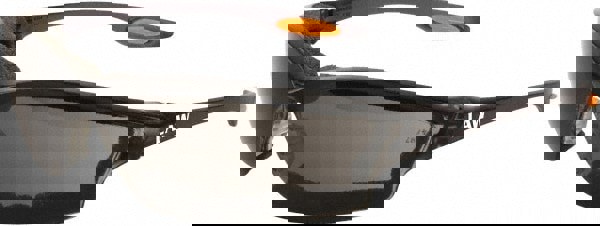 Safety Glasses: Anti-Fog, Polycarbonate, Gray Lenses, Full-Framed