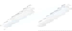 2-3/8 x 7 in. 60W 1-Light Integrated LED Flush Mount Ceiling Fixture in White