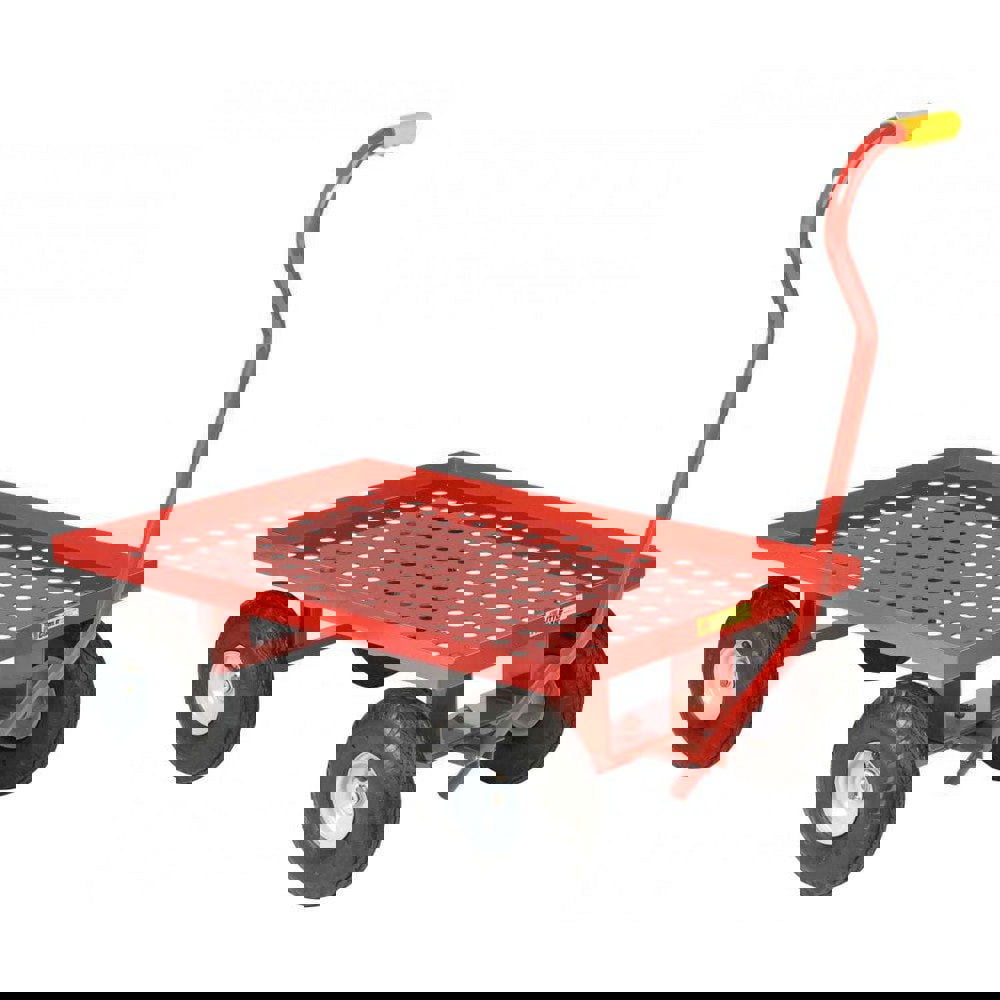 Perforated Steel Deck Wagon Truck: Perforated, Steel Platform, 24