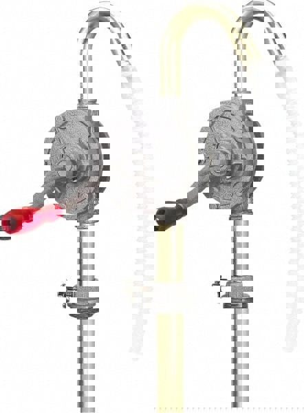 Rotary Hand Pump: 0.07 gal/TURN, Oil Lubrication, Aluminum & Steel