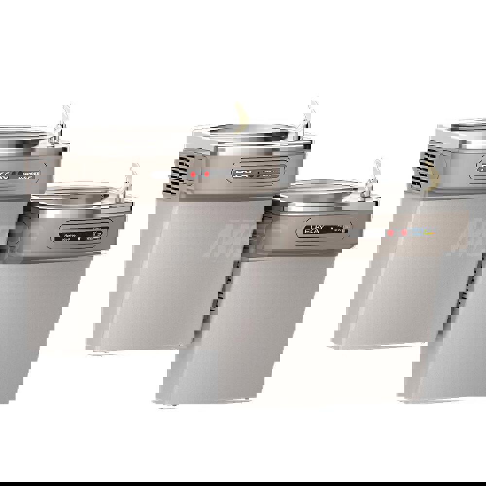 Floor Standing Water Cooler & Fountain: 8 GPH Cooling Capacity