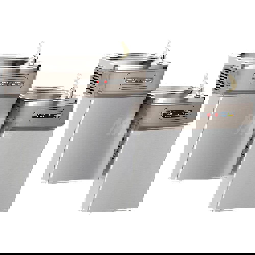 Floor Standing Water Cooler & Fountain: 8 GPH Cooling Capacity