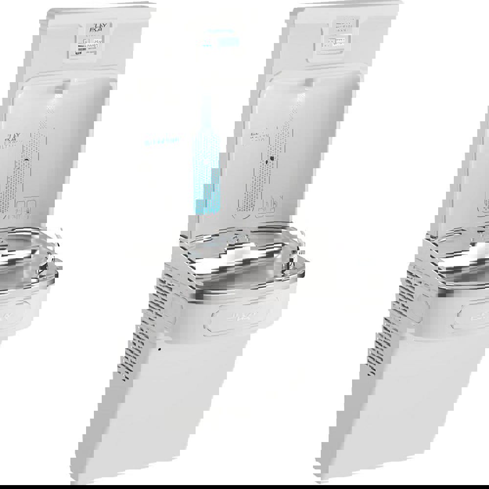 Water Coolers & Fountains; Style: Single ADA; Bottle Filling; PFAS Reduction Filter ; Hot Tank: No ; Cooling Capacity: 8.0gph ; Material: Stainless Steel ; Color/Finish: White ; Ada Compliant: Yes