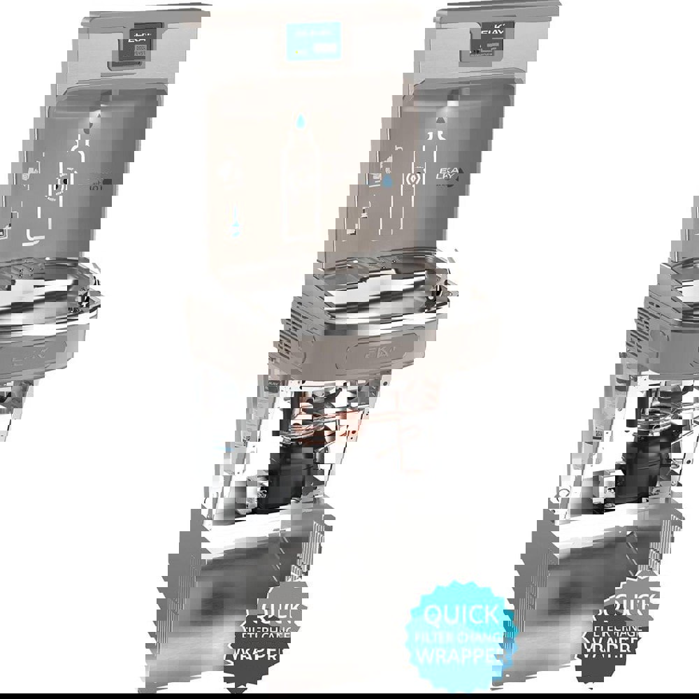 Water Coolers & Fountains; Hot Tank: No ; Material: Stainless Steel ; Ada Compliant: Yes ; Refrigeration System: Compressor ; Includes: Water Cooler with Filter; Bottle Filler ; Includes: Water Cooler with Filter; Bottle Filler