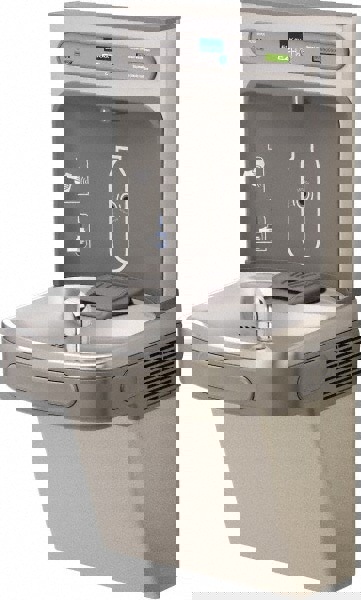 Floor Standing Water Cooler & Fountain: 8 GPH Cooling Capacity