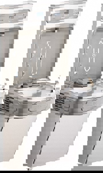 Floor Standing Water Cooler & Fountain: 8 GPH Cooling Capacity