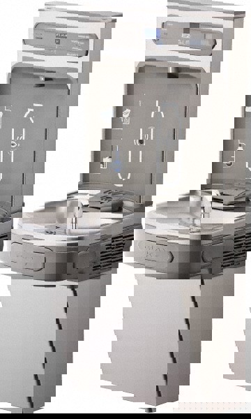 Floor Standing Water Cooler & Fountain: 8 GPH Cooling Capacity