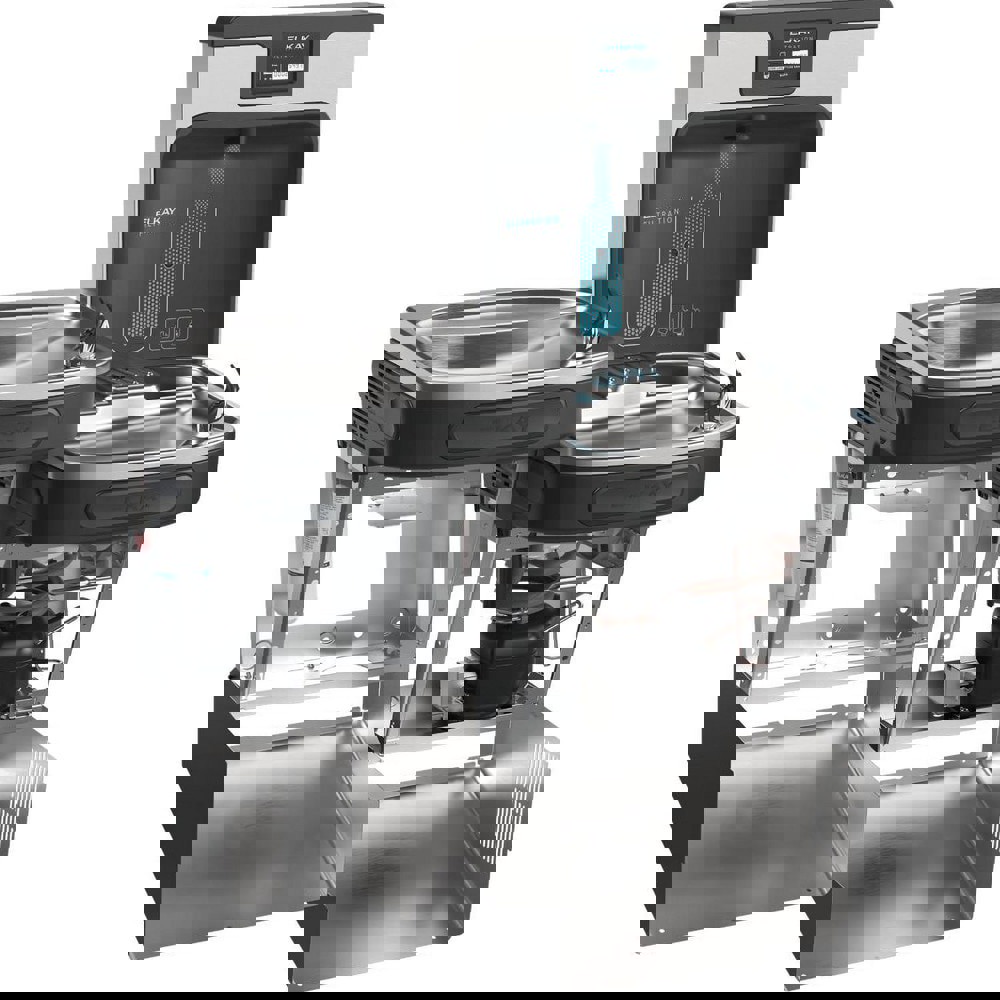 Water Coolers & Fountains; Style: Bi-Level ADA; Bottle Filling ; Hot Tank: No ; Cooling Capacity: 8.0gph ; Material: Stainless Steel ; Color/Finish: Midnight ; Ada Compliant: Yes