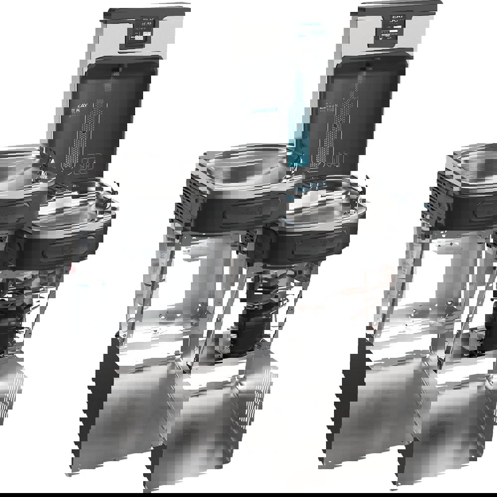 Water Coolers & Fountains; Style: Bi-Level ADA; Bottle Filling; Connected Dashboard ; Hot Tank: No ; Cooling Capacity: 8.0gph ; Material: Stainless Steel ; Color/Finish: Midnight ; Ada Compliant: Yes