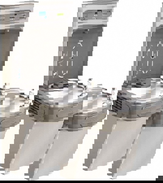 Floor Standing Water Cooler & Fountain: 8 GPH Cooling Capacity