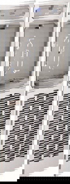 Floor Standing Water Cooler & Fountain: 8 GPH Cooling Capacity