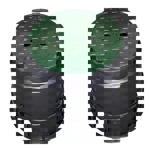 10 RND PLAS VLV BX & PLAS LID