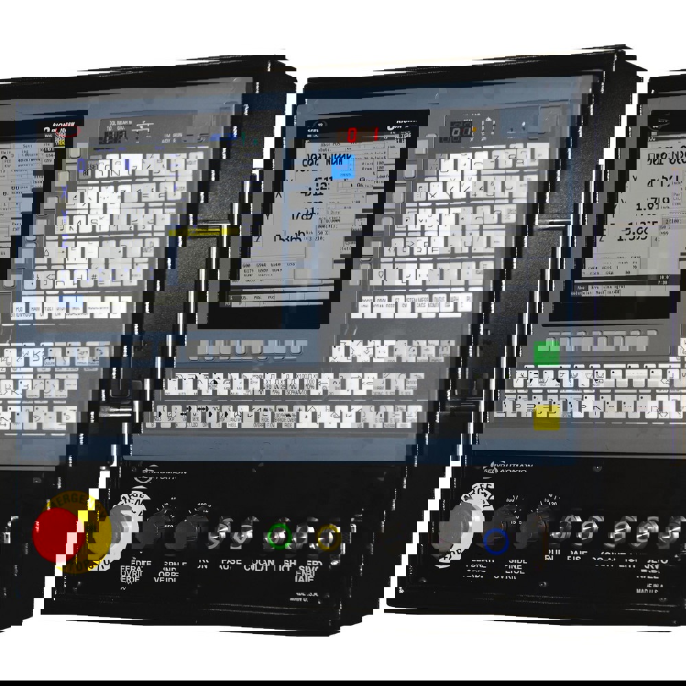 CNC Machine Controllers; For Use With: MILLING MACHINES ; Accuracy: .0001 ; Number Of Axes: 3 ; For Table Width (Inch): 16 ; For Table Length (Inch): 60 ; Display Type: LED