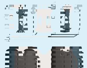 REP SYS F/ 501-B SER W/ FLUSH HDL