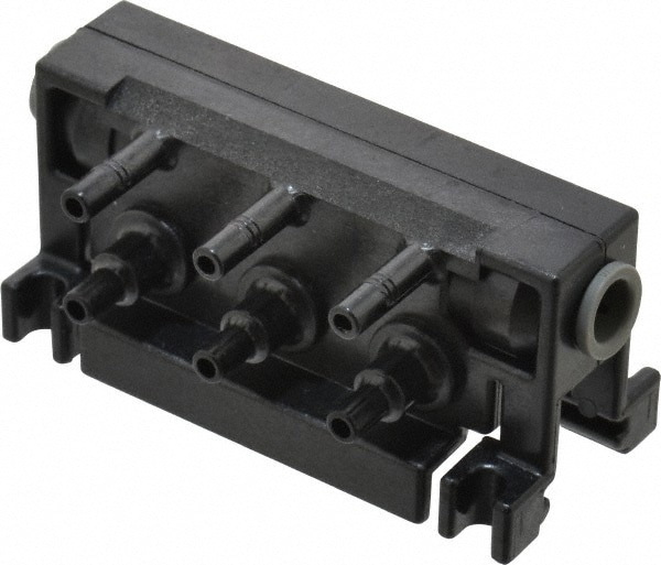 1/4 3 Station Solenoid Valve Manifold
