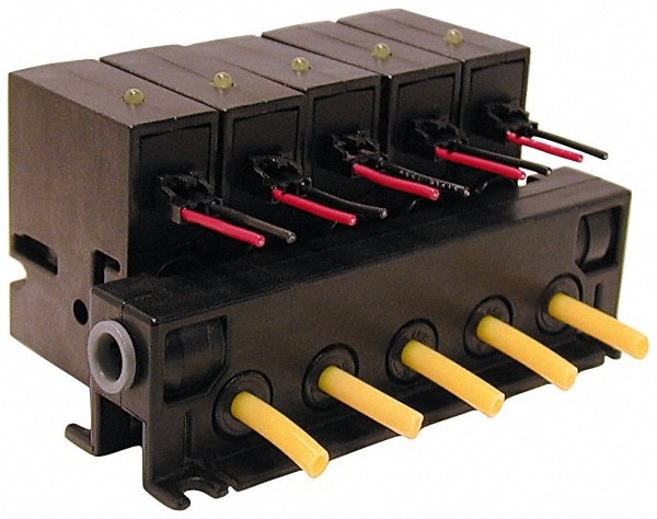 1/4 4 Station Solenoid Valve Manifold