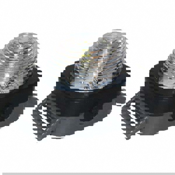 Flashing & Steady Light: Clear, Magnetic Mount, 6V