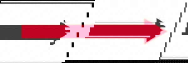 Arrow (Graphic), Pressure Sensitive Vinyl Exit Sign