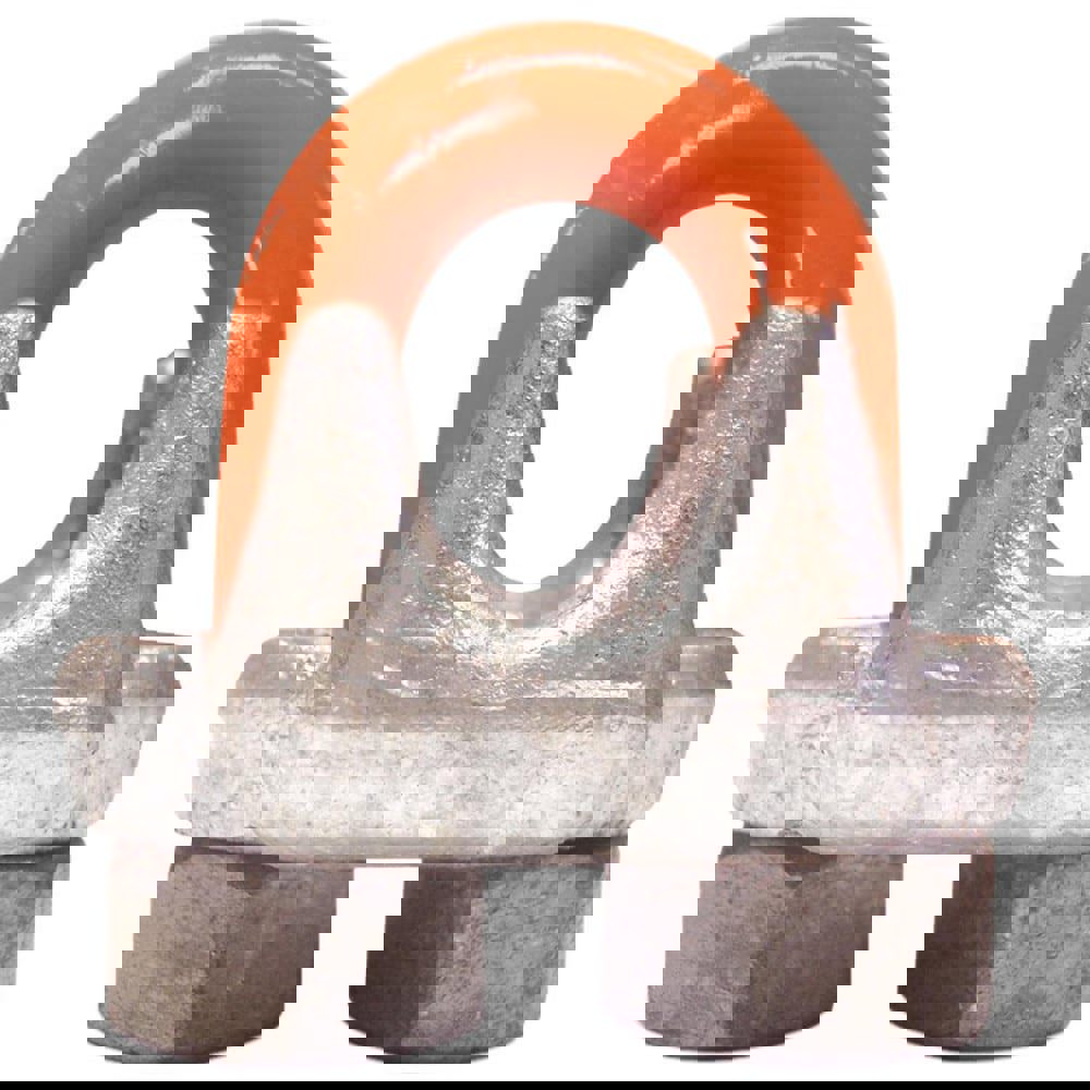 Wire Rope Hardware & Accessories; Accessory Type: Clip ; For Use With: Wire Rope ; For Rope Diameter: 3/16 (Inch); Thread Size: 1/4-20 ; Finish: Galvanized ; Material: Steel