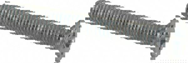 Machine Screw: M2.5x0.45 x 20.00 mm OAL, Flat Head, Phillips