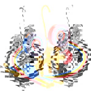 MANI BRS W/ 5 FT HOSE