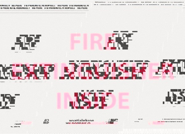 Fire Extinguisher Inside, Pressure Sensi