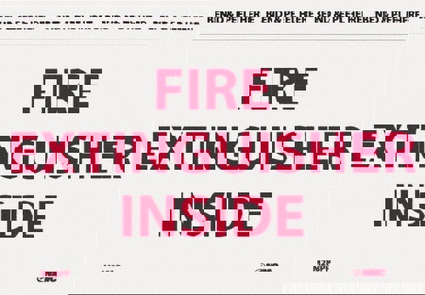 Fire Extinguisher Inside, Pressure Sensi