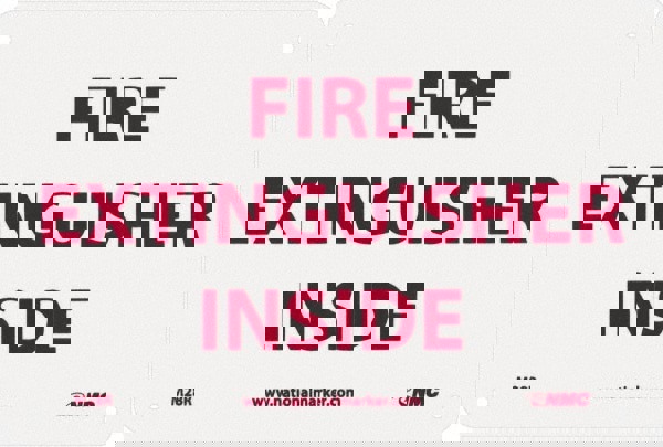 Fire Extinguisher Inside, Plastic Fire S